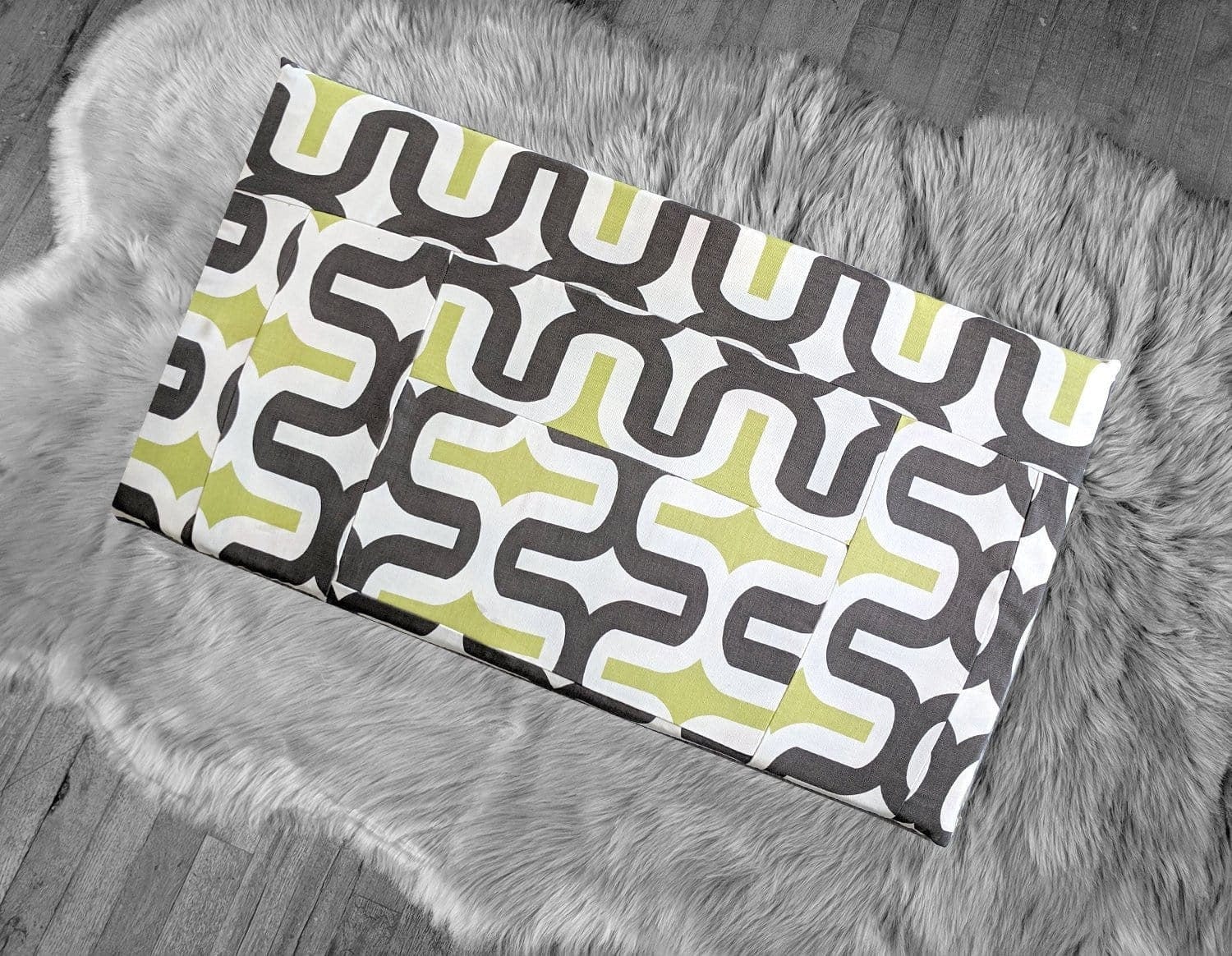 Rockin Cushions SALE IKEA Bankkamrat, Hemmahos, Stuva Bench Pad Cover  Retro Pattern, Brown Green White